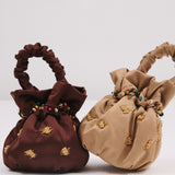 ARCHIVE DUMPLING BAG 〰 CHOCOLATE