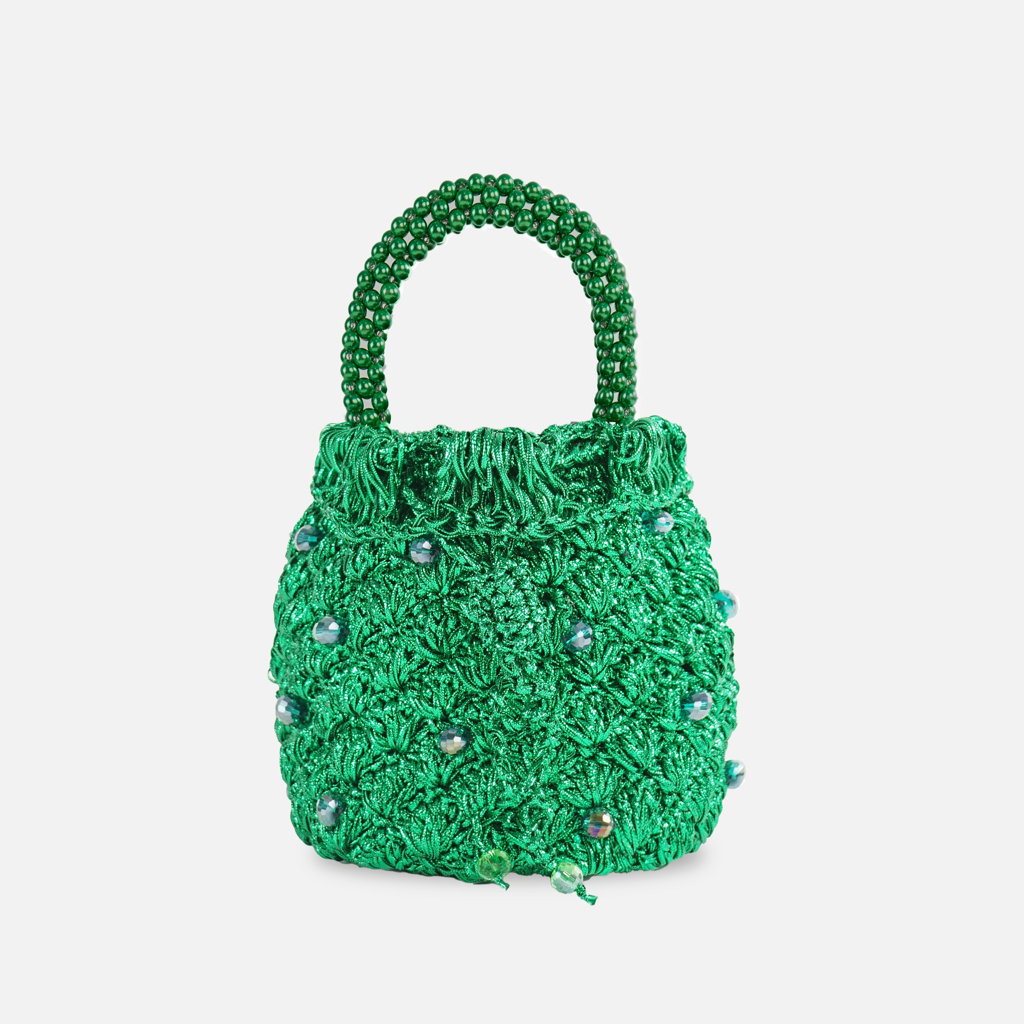 Pearl bag with mini porch | RILA (リーラ） パールビーズ